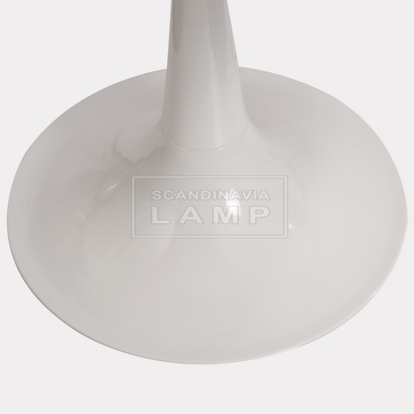 white spun floor lamp