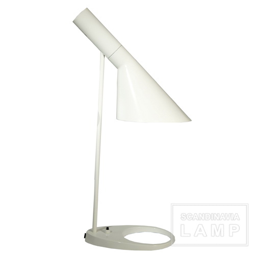 White Replica Arne Jacobsen  Table Lamp